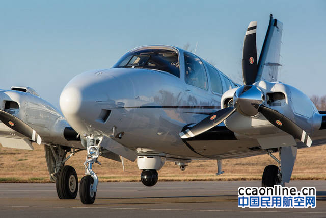 中国大陆首架比奇男爵G58公务机落户北京