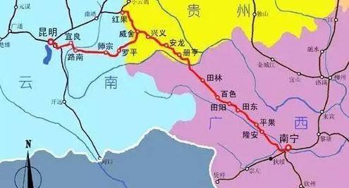 玉林～桂林(桂林北)共计5对动车组列车,让玉林市正式连通广西高铁网图片