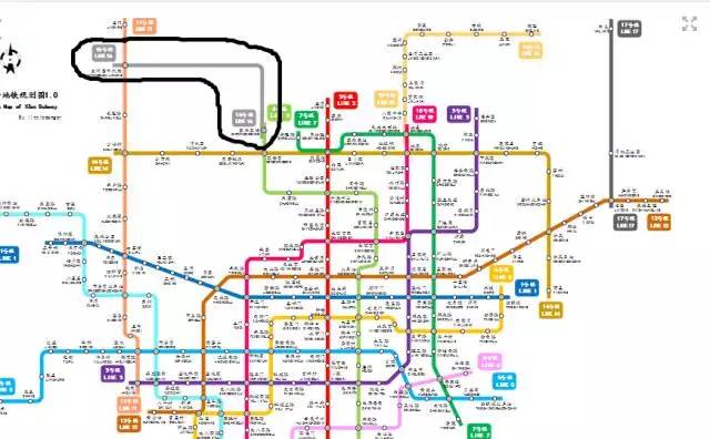 所有西安人,地铁过不过你家门口,快来看地铁最新规划图片