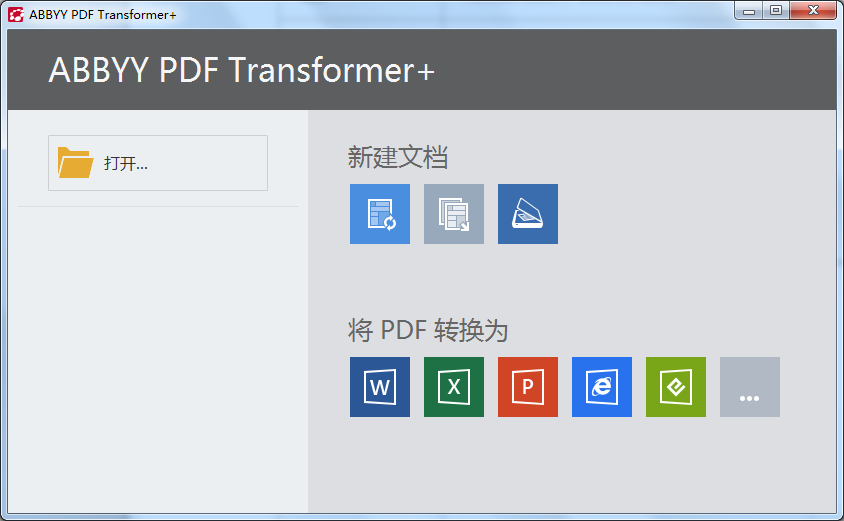 解析abbyy Pdf Transformer 支持的文件格式