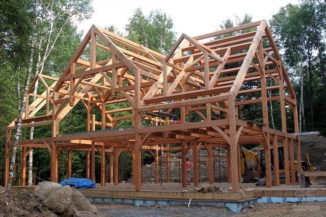 木结构房屋这么好,为啥农村盖房还在用砖混结构?