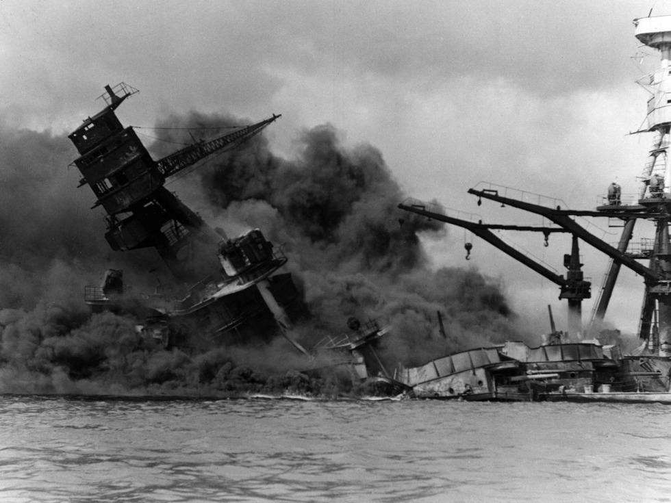 75年前的代号“Z”行动，珍珠港事件震撼照片