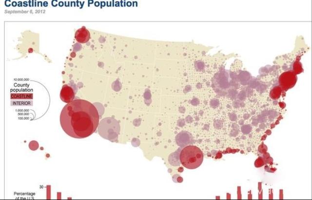 美国人口分布_美国人口分布图