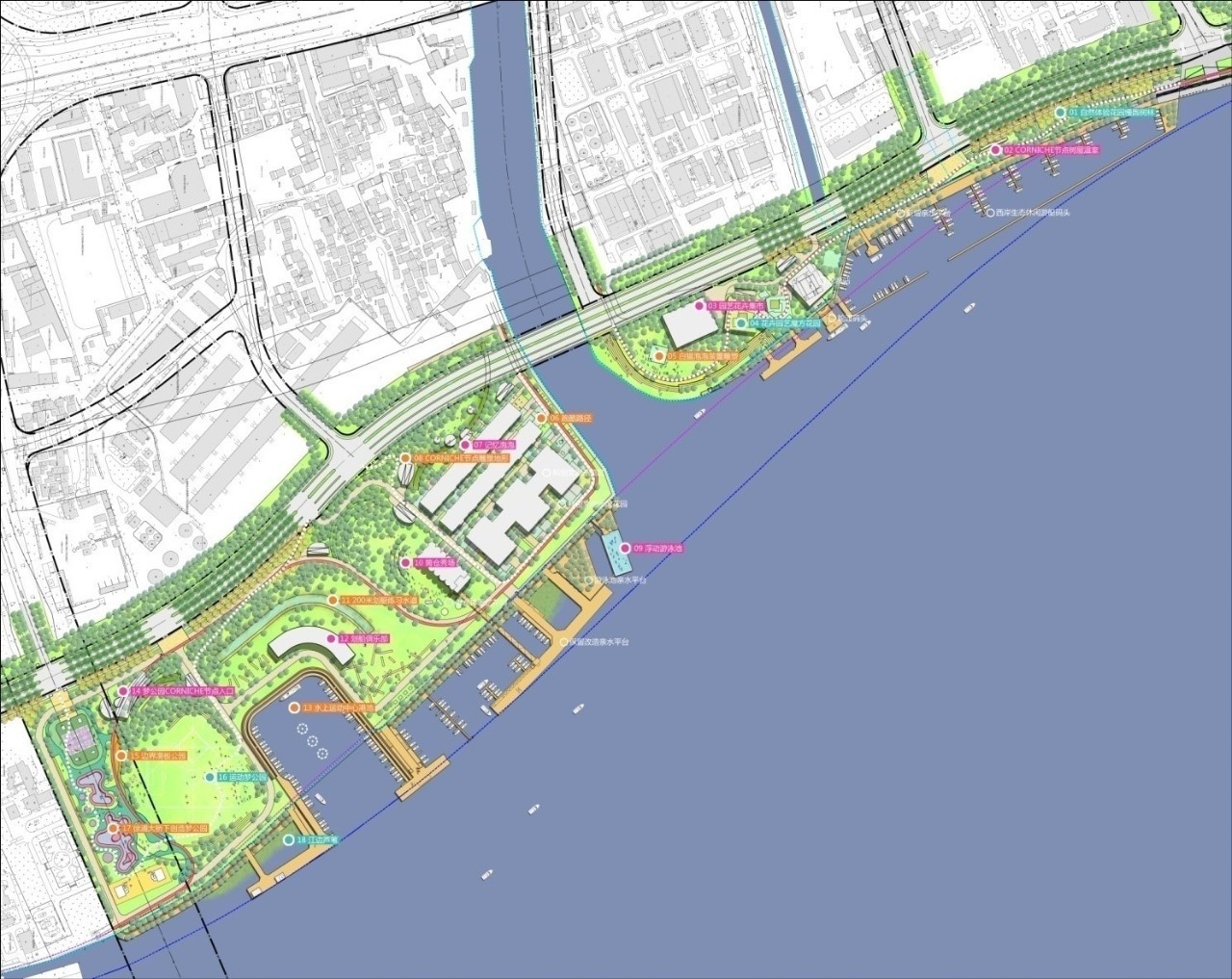 方案上海滨江核心城市总体规划设计方案文本(知名设计