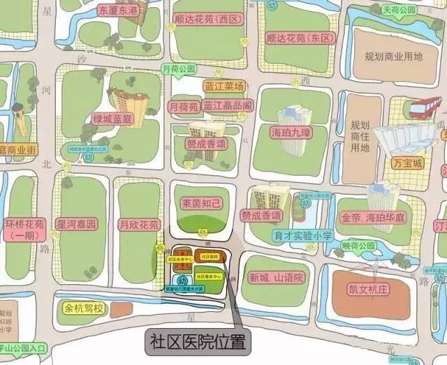 【民生】临平山北社区医院明年开业~最详细介绍在这里图片