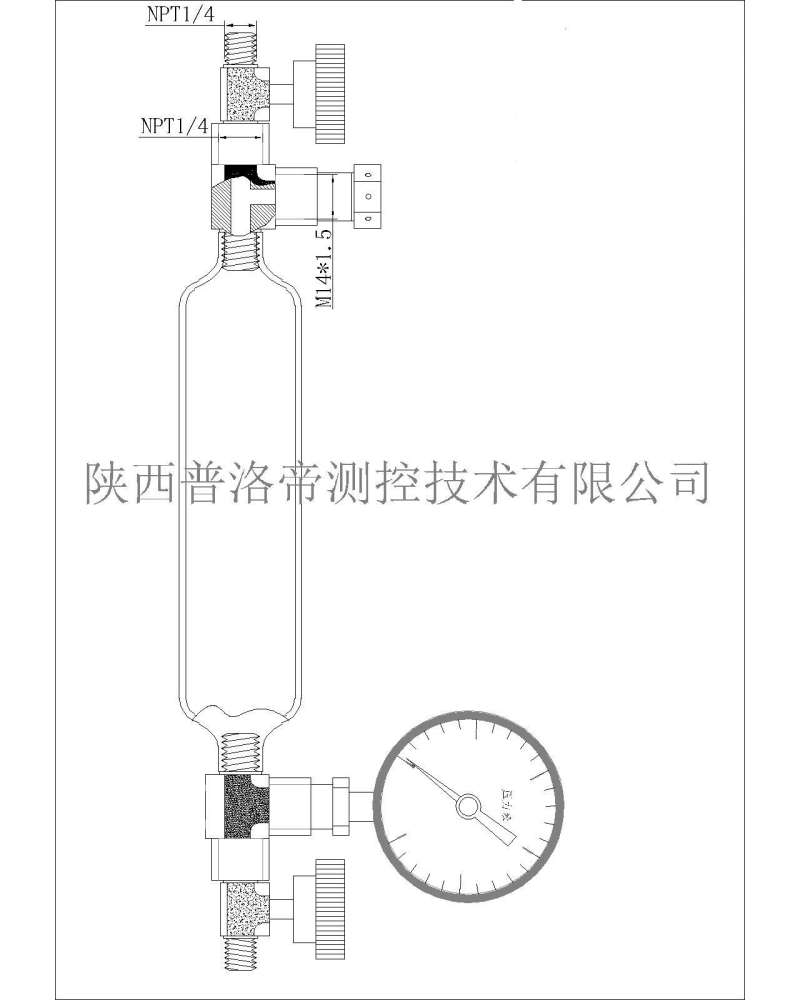 宝禾防爆气瓶怎么搭_防爆气瓶间样板图(2)