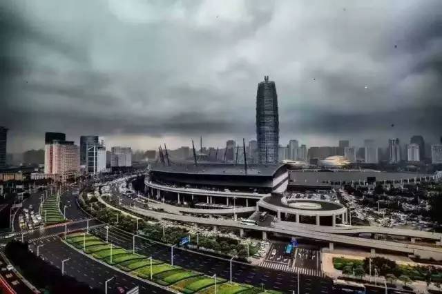 郑州城市的描写