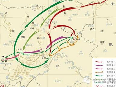 战争地点:柏举,楚地,位于鄂豫皖三省交界的大别山中段南麓的革命