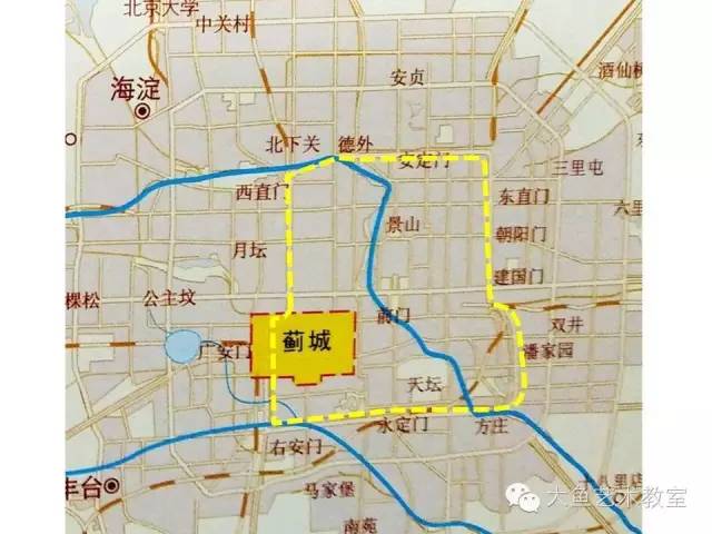 春秋战国---燕国蓟城图