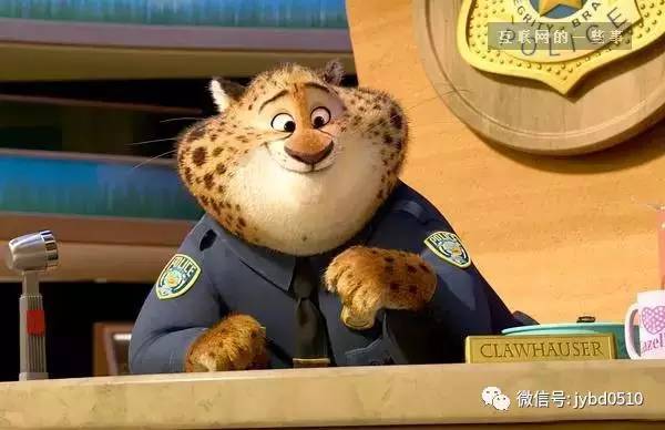 爱吃甜甜圈的猎豹警官clawhauser