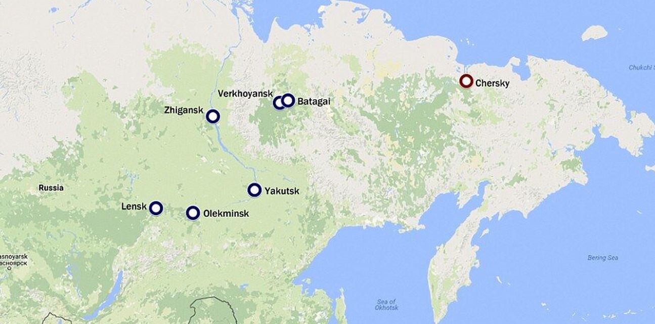 在首府雅库茨克(yakutsk),温度降至零下45摄氏度时,12岁以下的儿童便