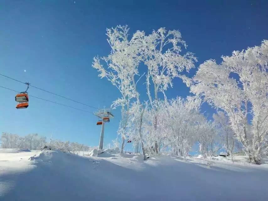 吉林松花湖滑雪场