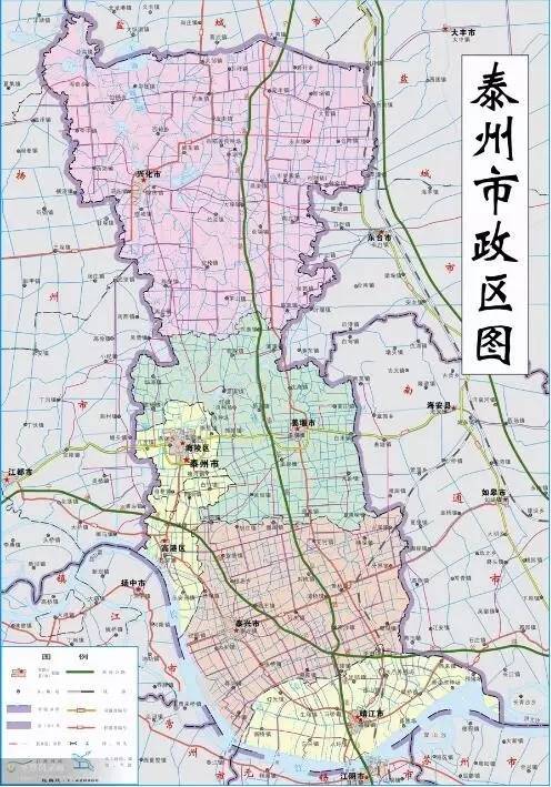 2012年12月,撤销县级姜堰市,设立姜堰区,至此泰州市下辖靖江,泰兴图片