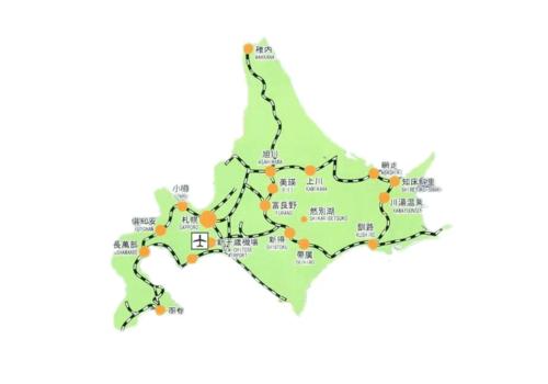 冬の北海道:搭电车札幌、小樽、函馆、旭川一