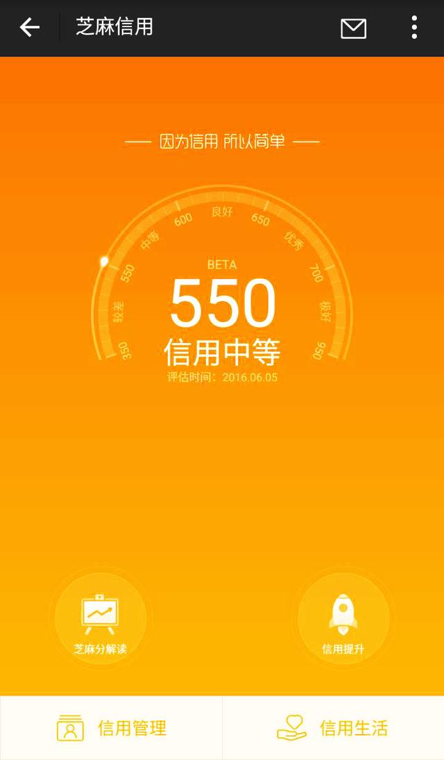 网友吐槽马云:芝麻分600才能开通借呗,550也开通