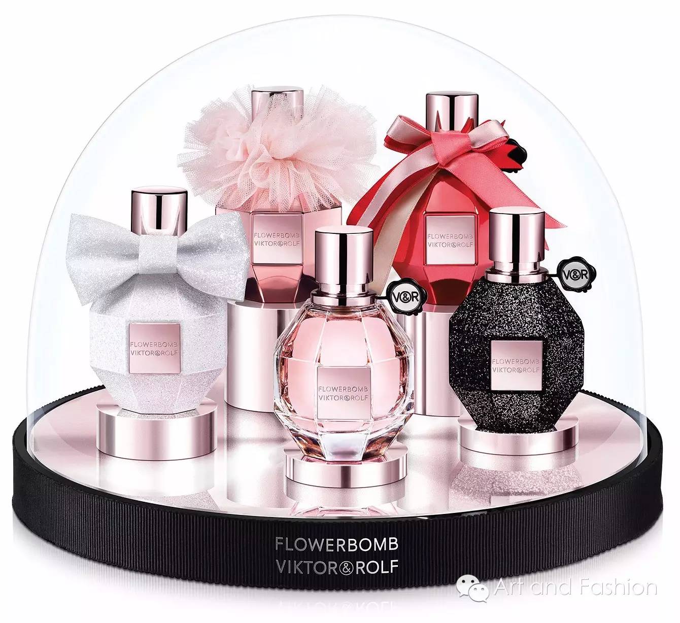 ⑨ viktor & rolf flowerbomb十周年收藏版(雪球装)