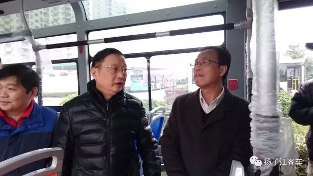 【聚焦】武汉市交委主任余世平,武汉市公交集团董事长徐斌调研扬子江