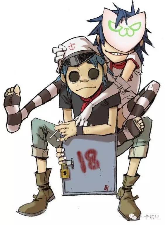 看不惯偶像团体他们组建了一支虚拟乐队gorillaz