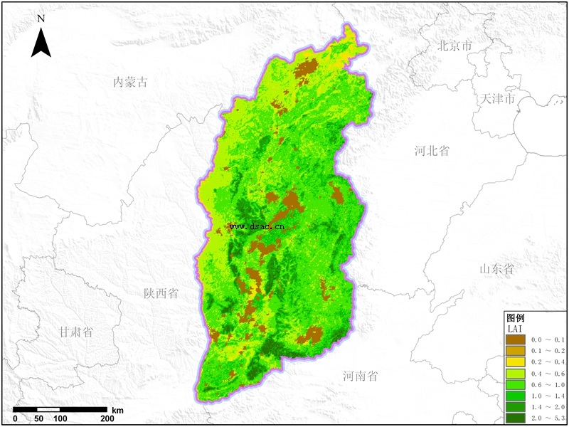 山西面积