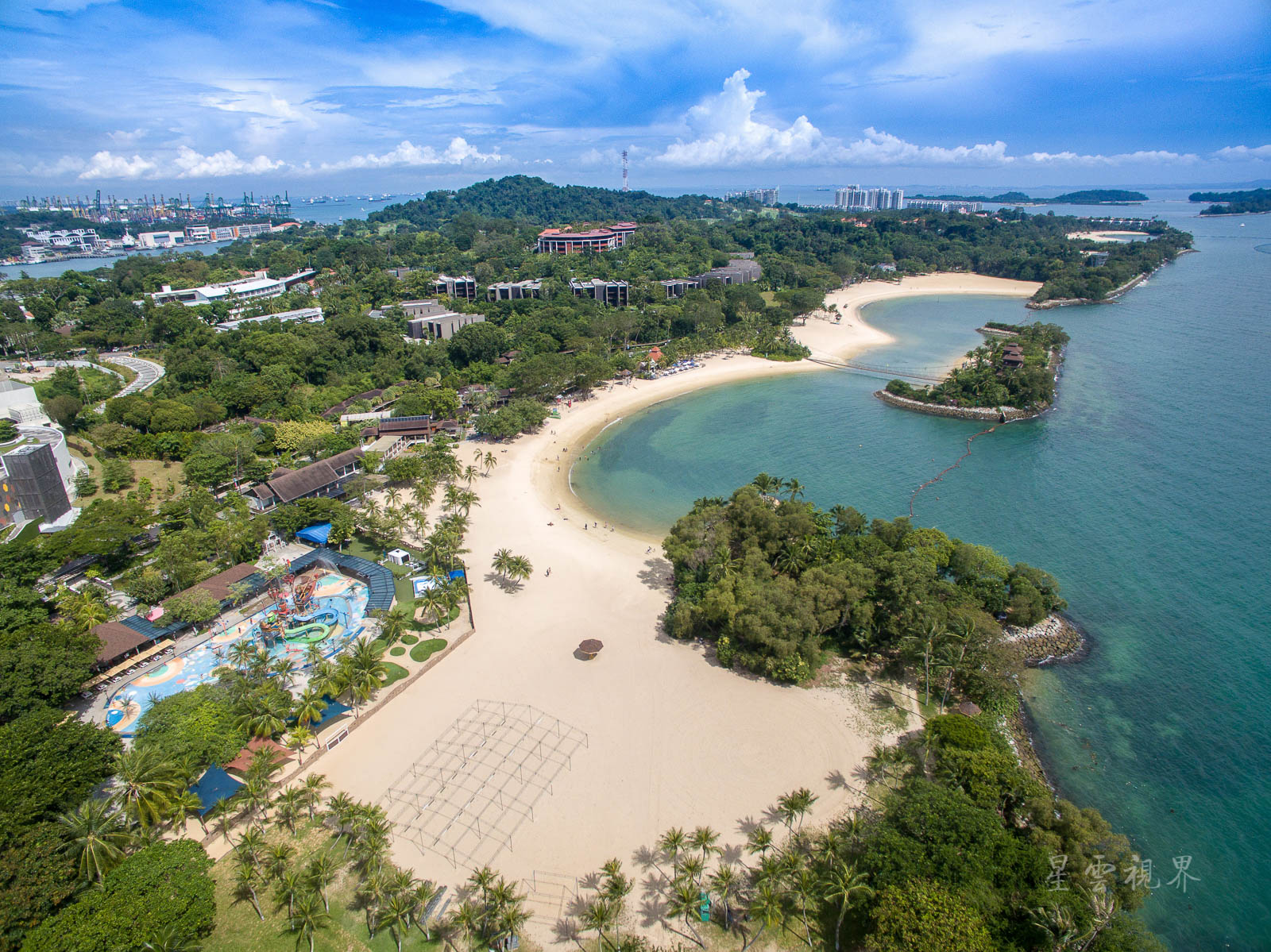 【携程攻略】新加坡西乐索海滩景点,西乐索海滩是圣淘沙最著名的海滩，这里动感十足，可以找到各种沙滩运…