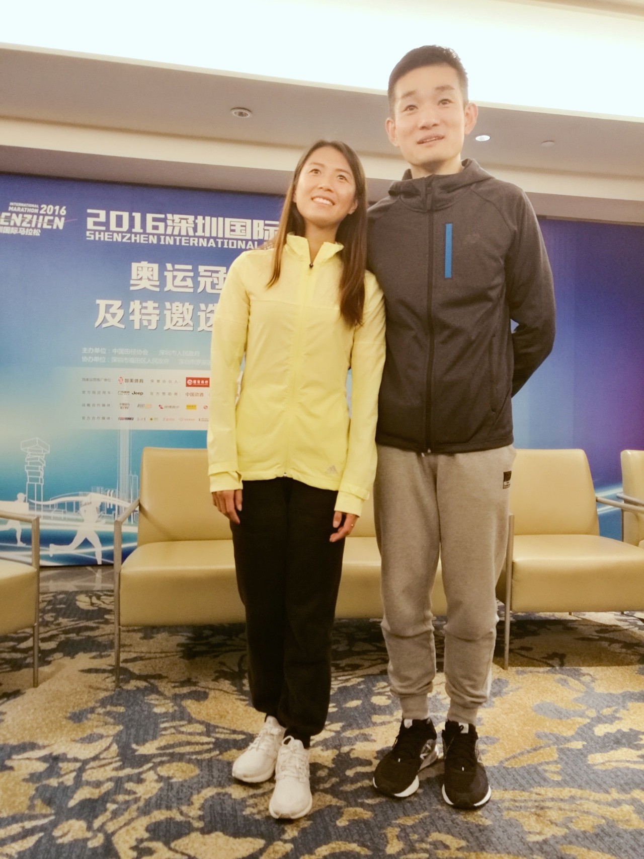 奥运冠军刘虹深马明天见与智美体育主席任文一同打造深圳靓女运动天团