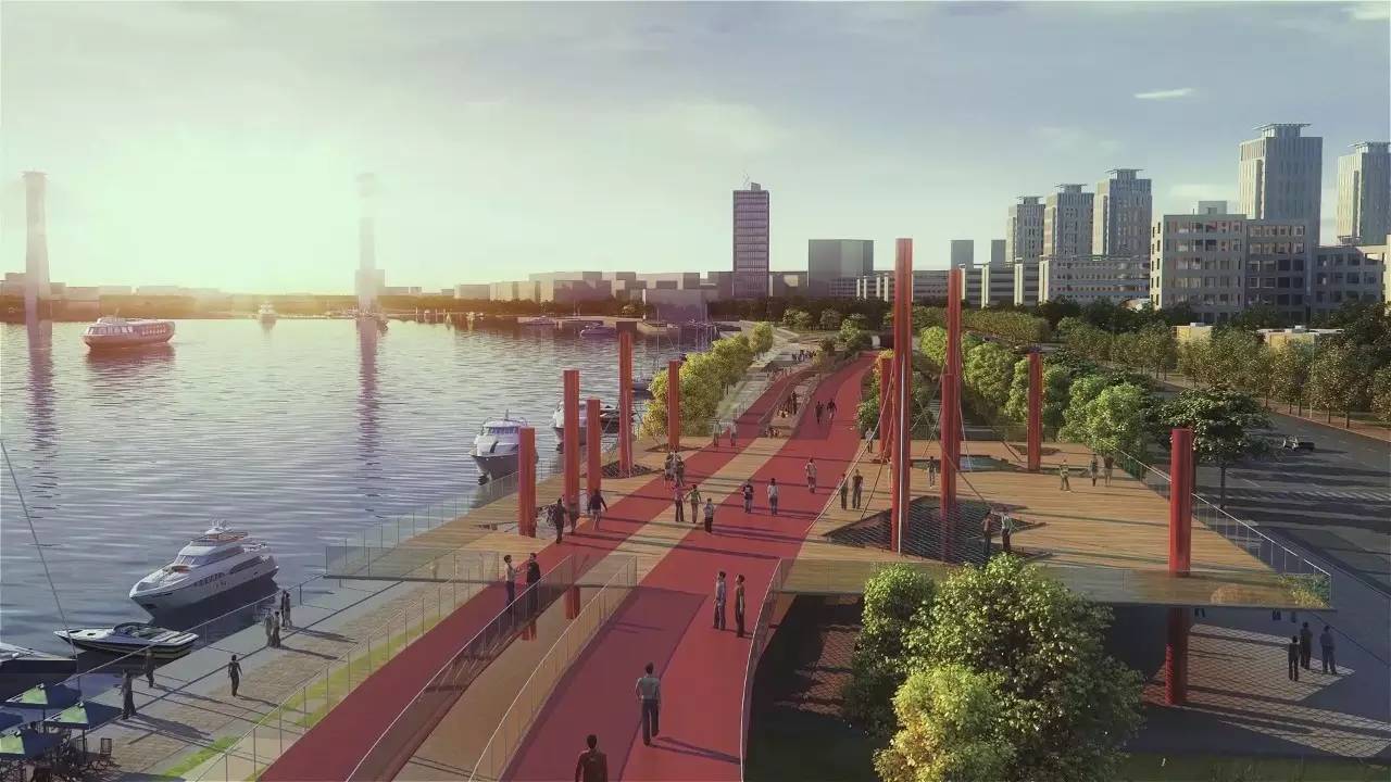 浦东新区滨江公共空间贯通岸线长度共23公里明年底贯通,将以"城市生活