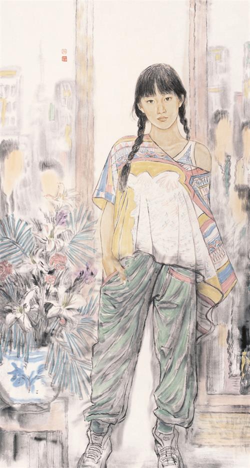 中国著名画家张洪源的绘画艺术欣赏(一)