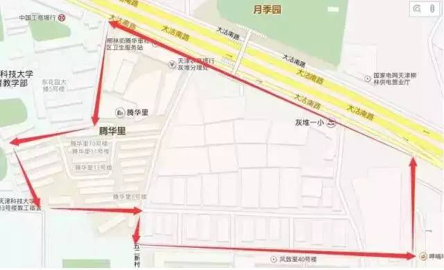 东至长湖路,南至李家台大街(风致里),西至规划鄱阳路及天津科技大学