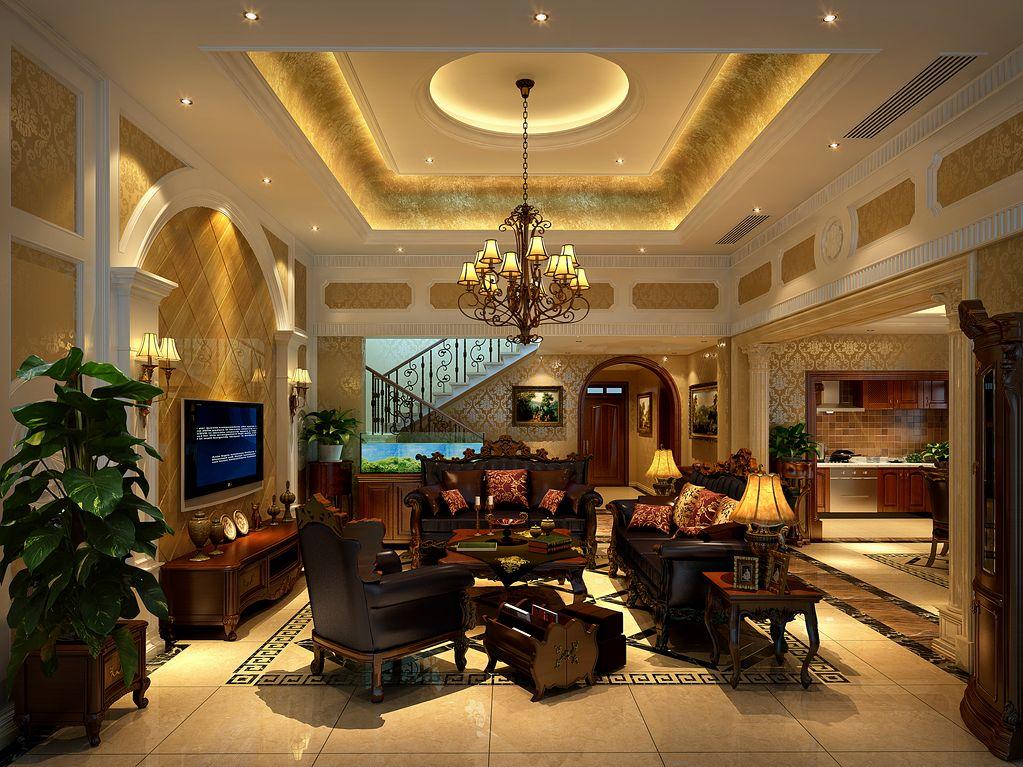 复地东湖国际别墅美式风格装修设计案例