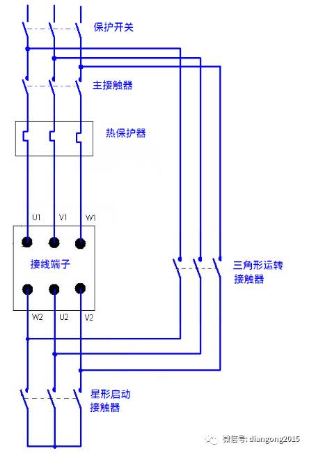 详解星形,三角形启动原理