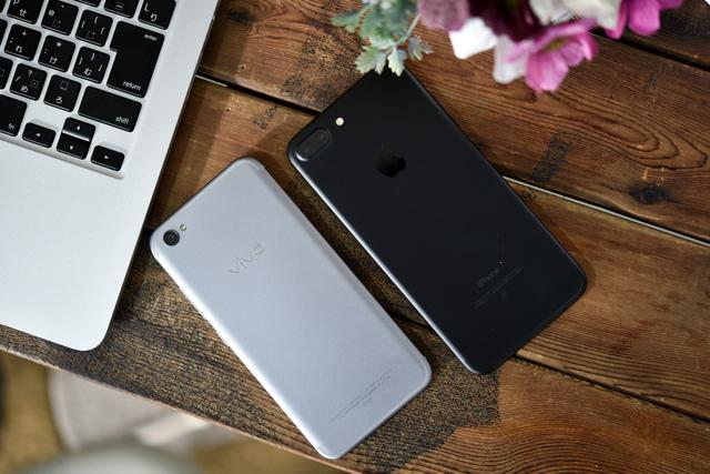 vivo灰与苹果黑 X9颜值更胜iPhone7 Plus?
