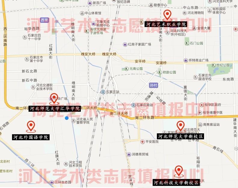 河北师范大学汇华学院,河北外国语学院; 廊坊考生:河北艺术职业学院