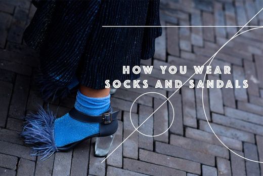 如何才能让袜子与凉鞋的搭配组合不再违和?