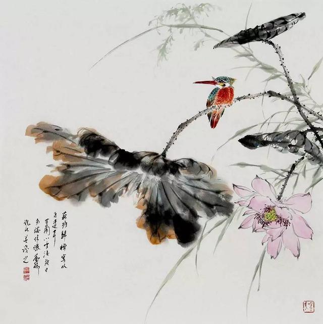 邀请函《春和景明—刘阔花鸟画迎春展》