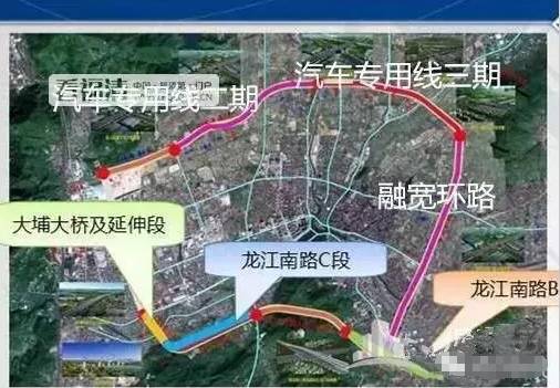 随着福清环城路贯通,渔平高速的改扩建段建设, 江华大道及连接线,滨海