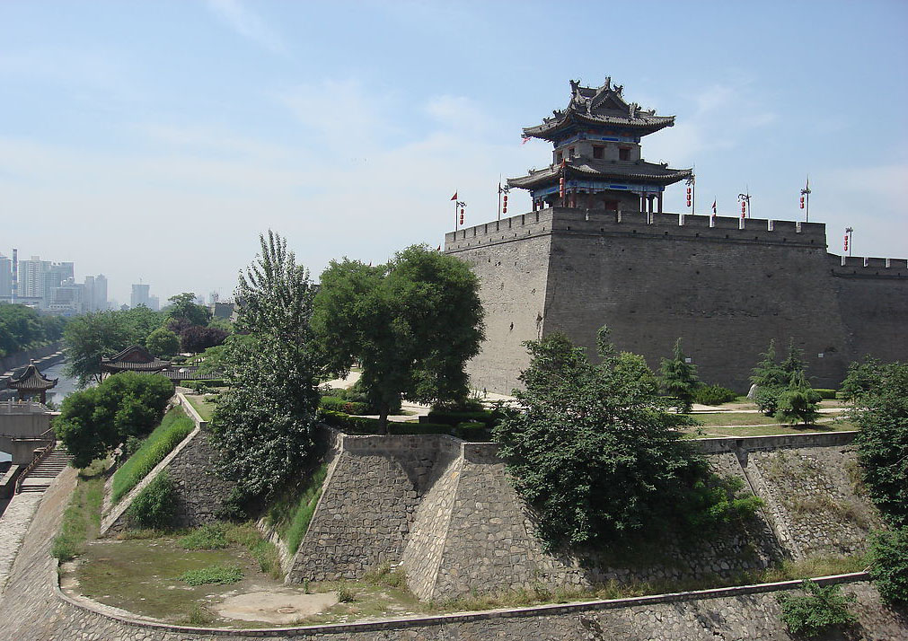 中国古建筑城墙之西安城墙