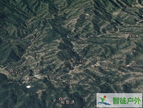 徒步穿越经典线路:灵寿县陈庄镇前门岭桑树湾"