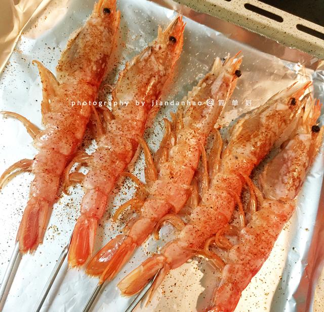 cajun seasoning烤阿根廷红虾,零难度的异域美味