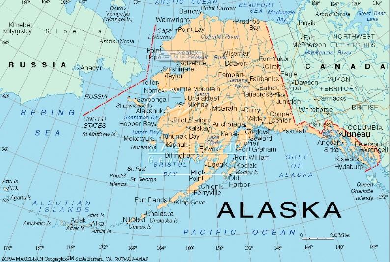 教育 正文  简介: 阿拉斯加是美国的第49州,首府是朱诺(juneau).图片