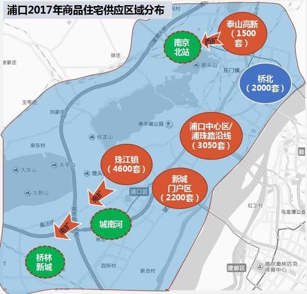 泰山高新转向南京北站周边,珠江镇南扩至桥林新城