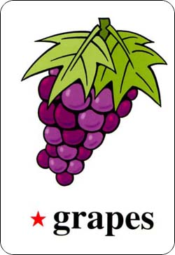 grapes这个单词是什么意思?