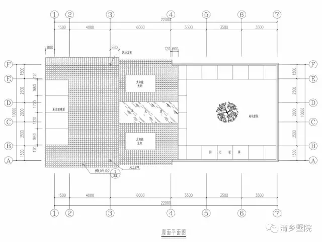 关中民居地下地上两层自建房屋设计方案