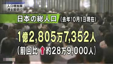 日本人口危机_人口危机 日本能够维持1亿人口的规模吗