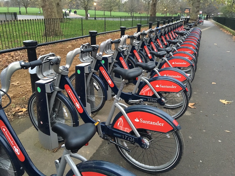 bikes on london underground