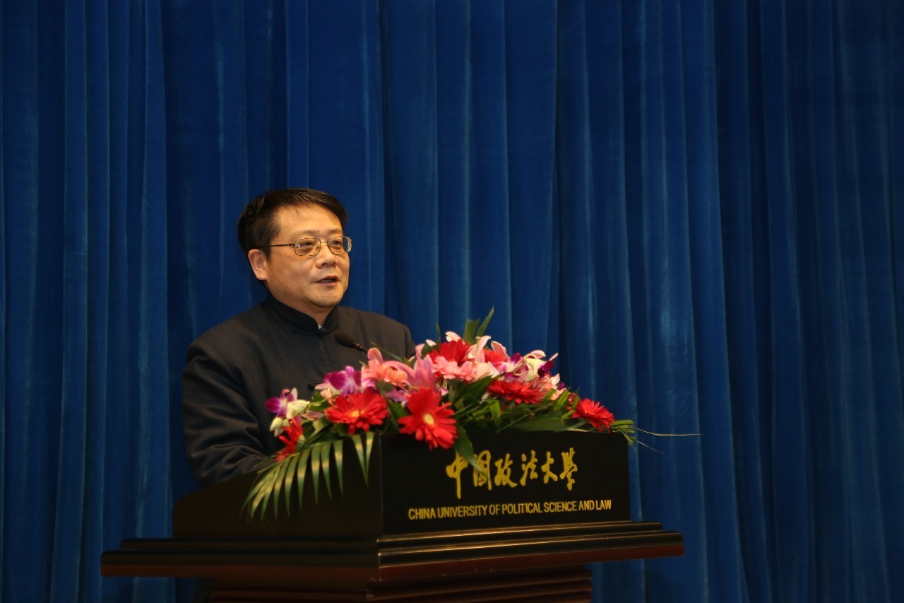 中国政法大学国际儒学院副院长周桂钿教授致辞