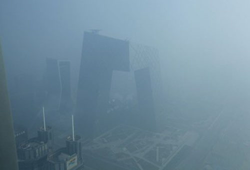 阴霾天气空气污染严重