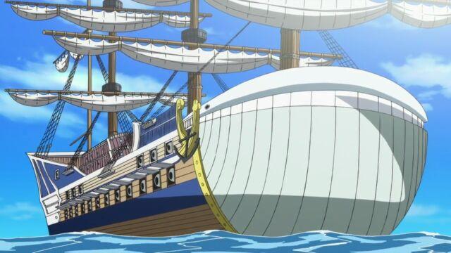 贼王中最霸气的海贼船 白胡子的莫比迪克号只