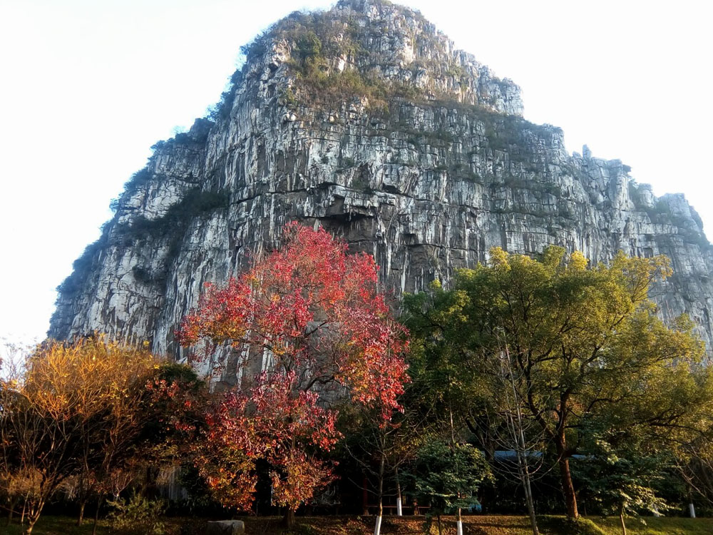 寻找桂林的秋天——桂林南溪山冬景