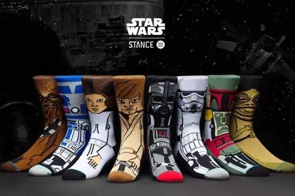 stance star wars精美的袜盒,精致的包装都是那么有b格,不管是送亲朋