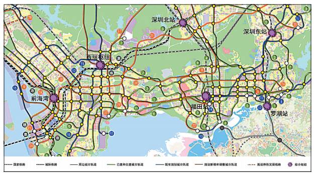 好消息:深圳拟新增12条城市轨道!2030年将建成32条地铁!